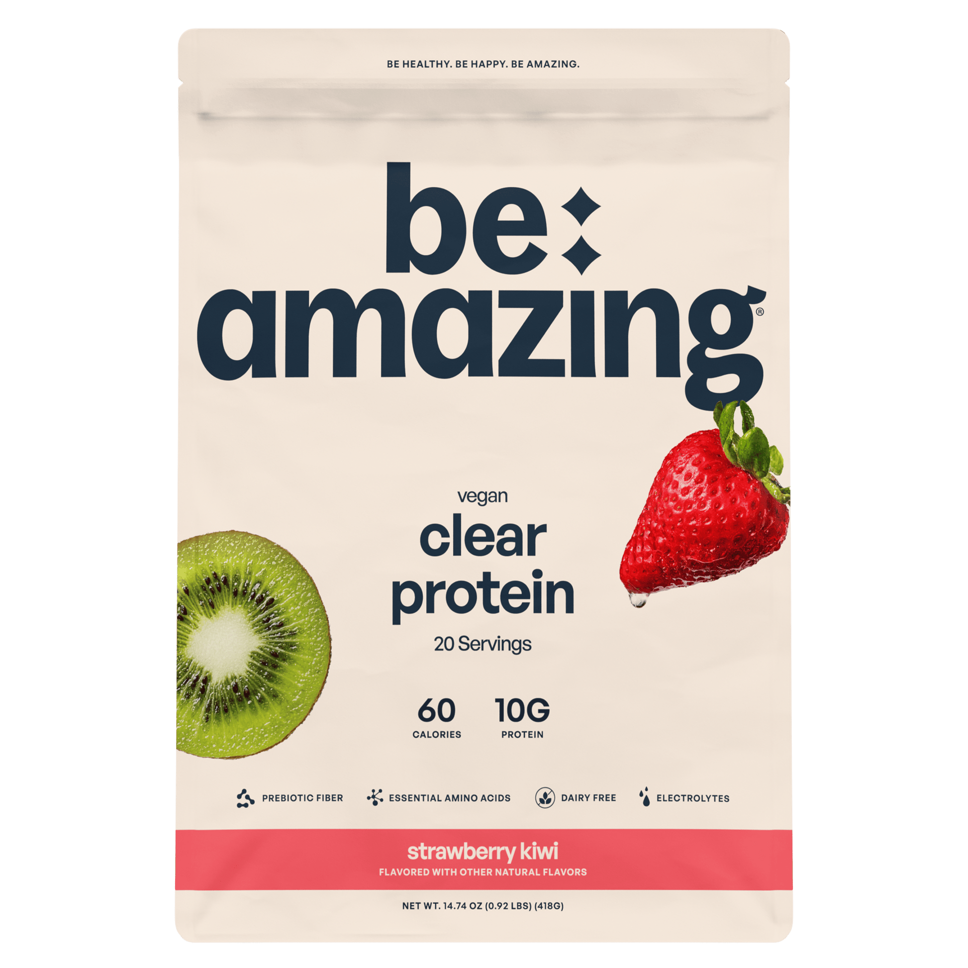 Clear Vegan Protein Be Amazing