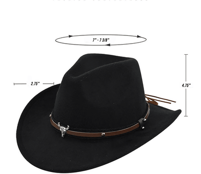 The Cleveland - Classic Bar Cowboy Hat - Wool Felt, Stylish & Durable Country in My Heart