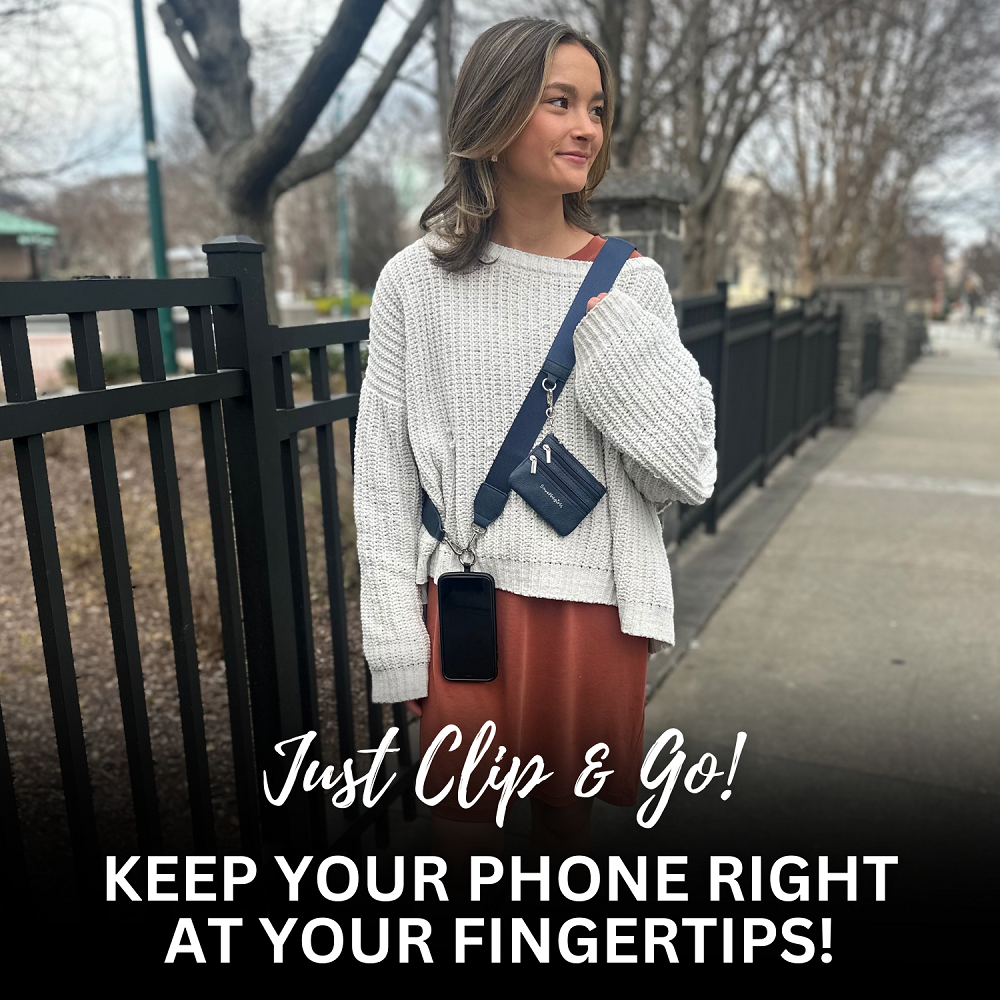 Clip & Go Strap with Pouch - Neutral Collection SaveTheGirls