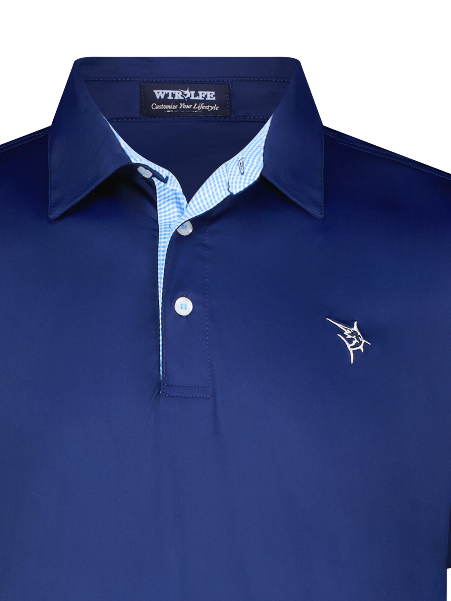 Coastline polo navy White Water Life