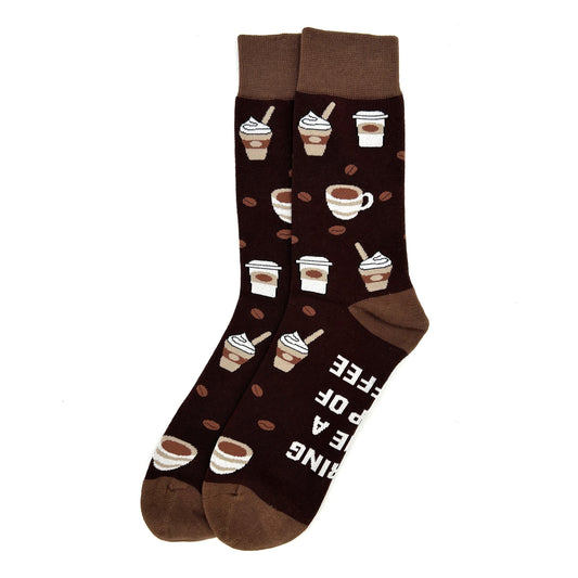 Bring Me A Cup Of Coffee Novelty Socks Shield Republic