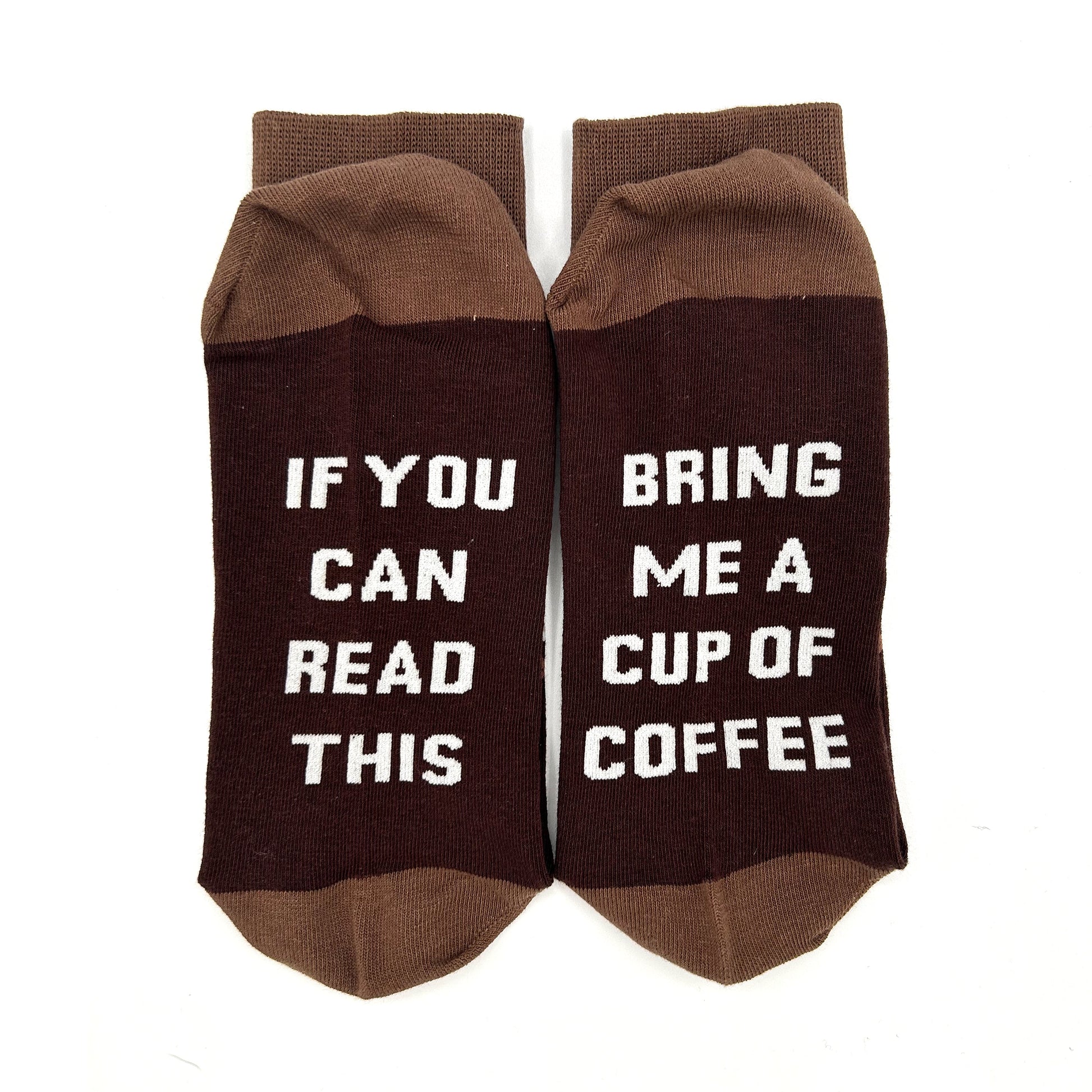Bring Me A Cup Of Coffee Novelty Socks Shield Republic