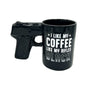 I Like my Coffee Like my Rifles Black Sidearm Sipper Shield Republic