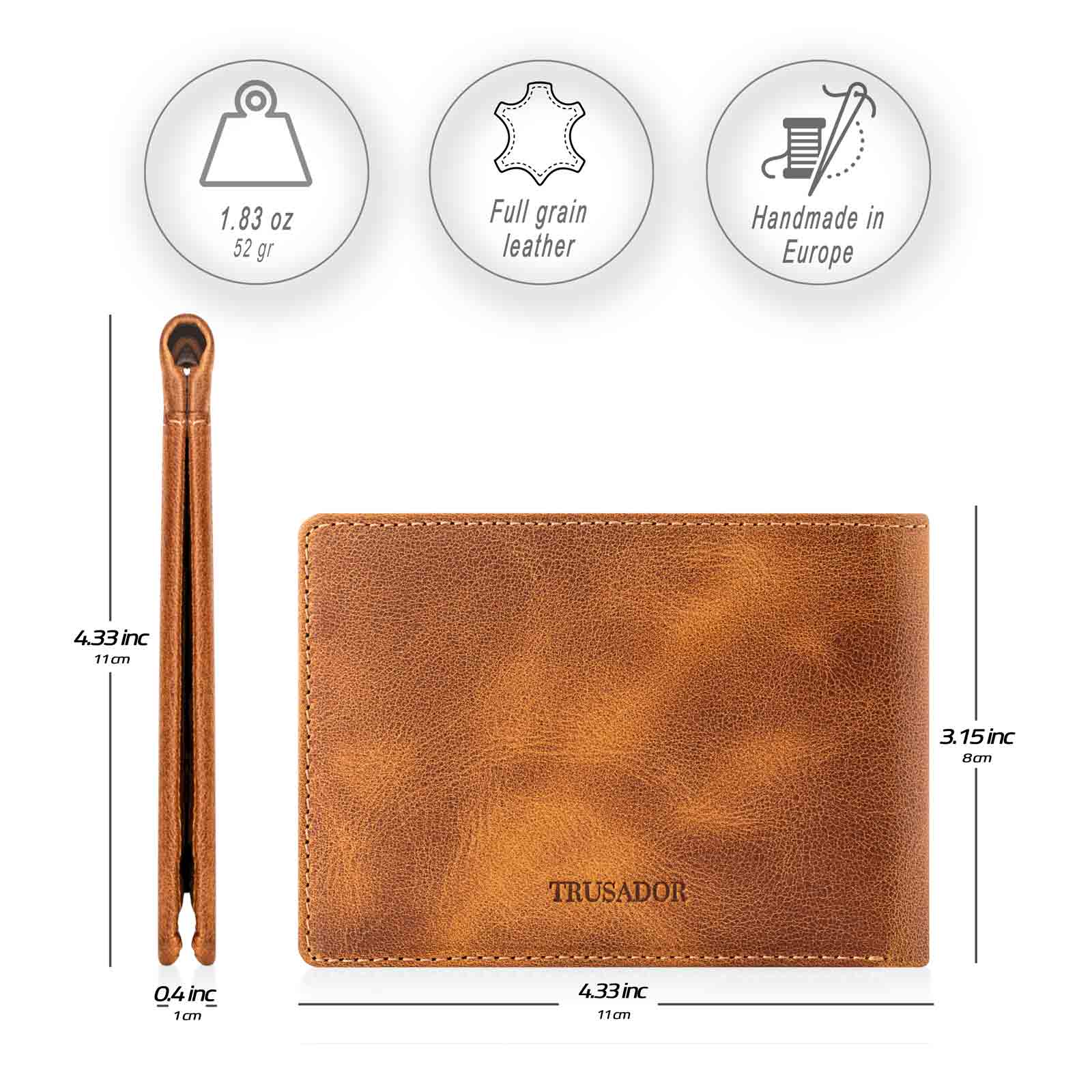 Trento Slim Wallet Trusador
