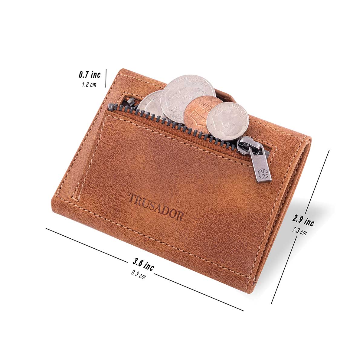 Verona Wallet With Coin Pocket Trusador