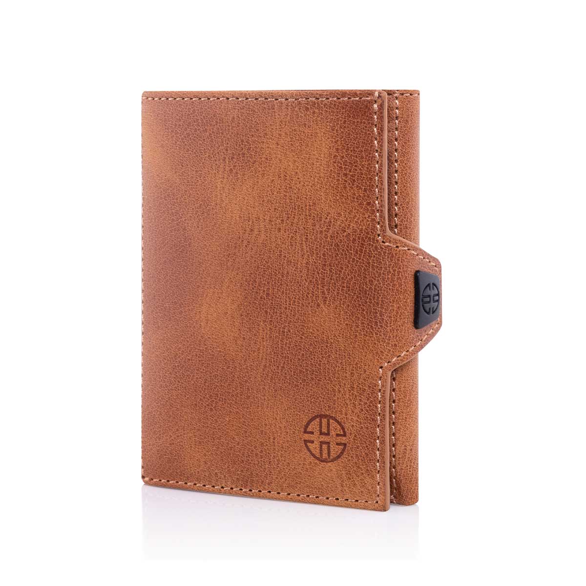 Verona Front Pocket Trifold Leather Wallet Trusador