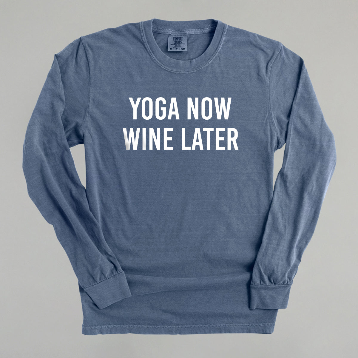 Yoga Now Wine Later Ivy + Cloth
