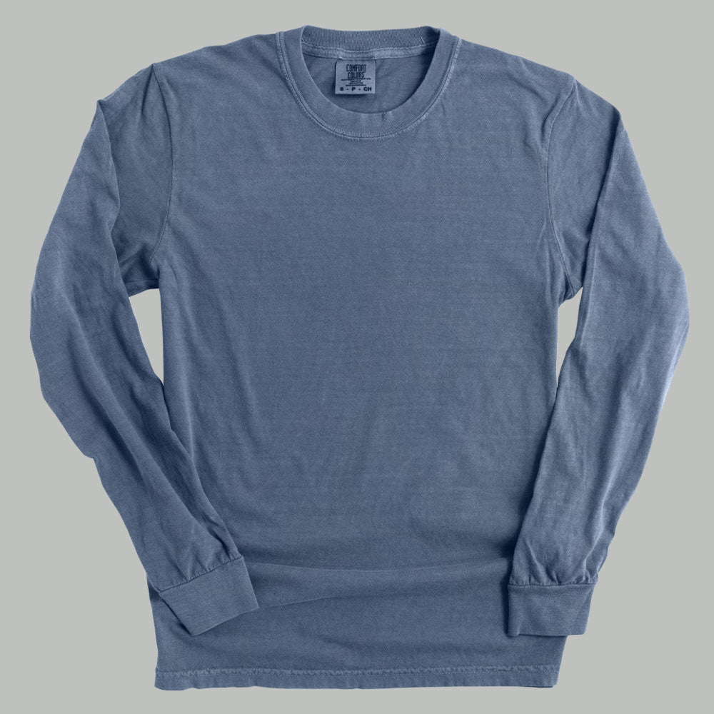 Comfort Colors Long Sleeve Blank Ivy + Cloth