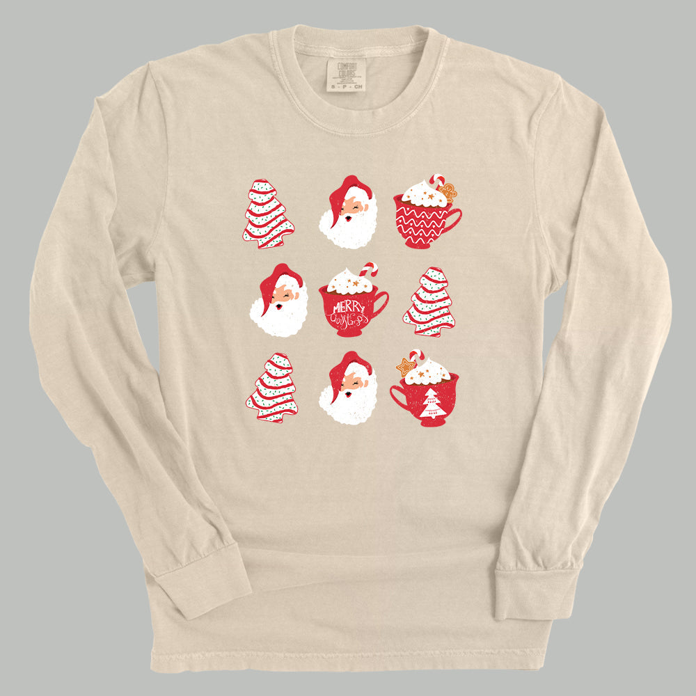 Christmas Tree Cake Santa Ivy + Cloth