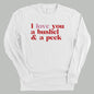 I Love You A Bushel And A Peck And A Hug Around The Neck Ivy + Cloth