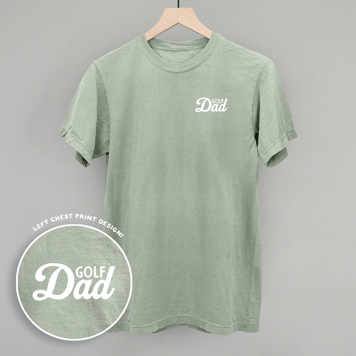 Golf Dad (White) (Left Chest) Ivy + Cloth