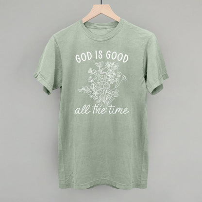 God Is Good All The Time Floral Ivy + Cloth
