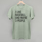 I Like Baseball and Maybe 3 People Ivy + Cloth