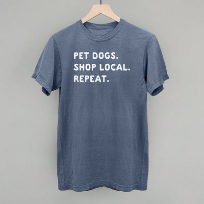 Pet Dogs. Shop Local. Repeat. Ivy + Cloth