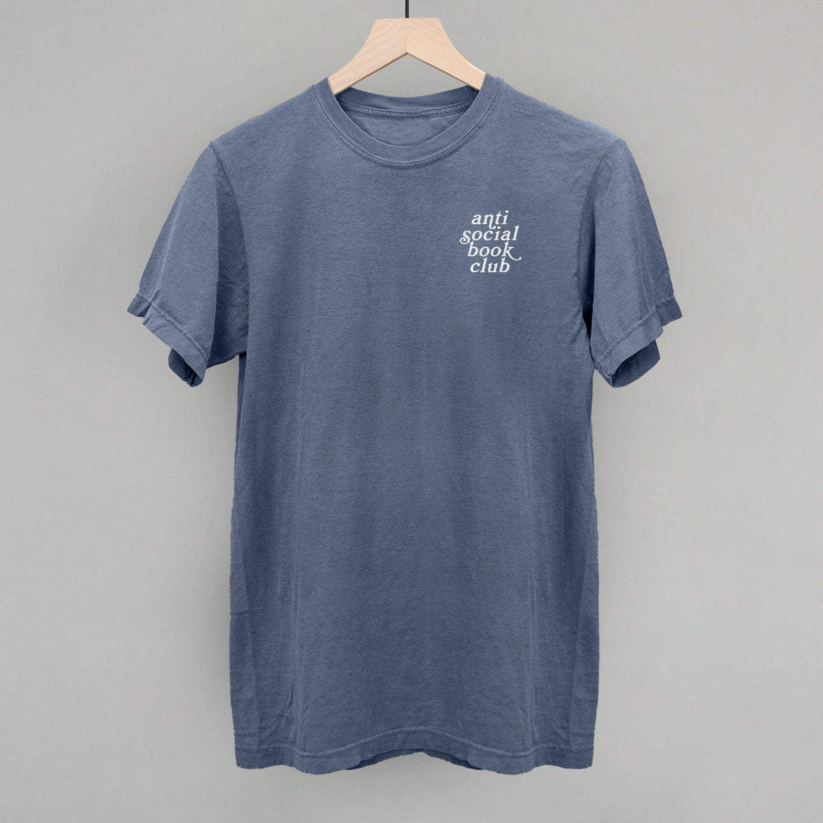 Antisocial Book Club (Left Chest) Ivy + Cloth