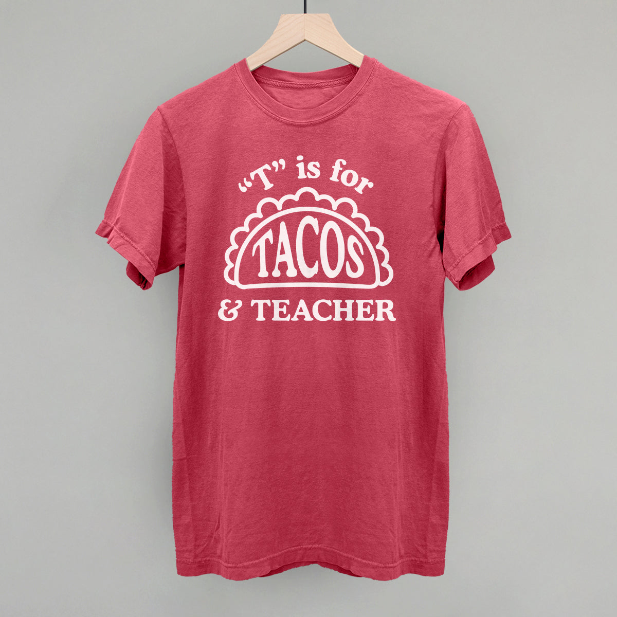 T is for Tacos and Teacher (Red and Green) Ivy + Cloth
