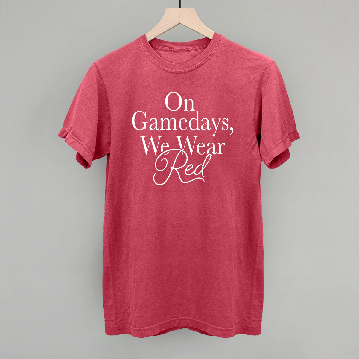 On Gamedays, We Wear Red Ivy + Cloth