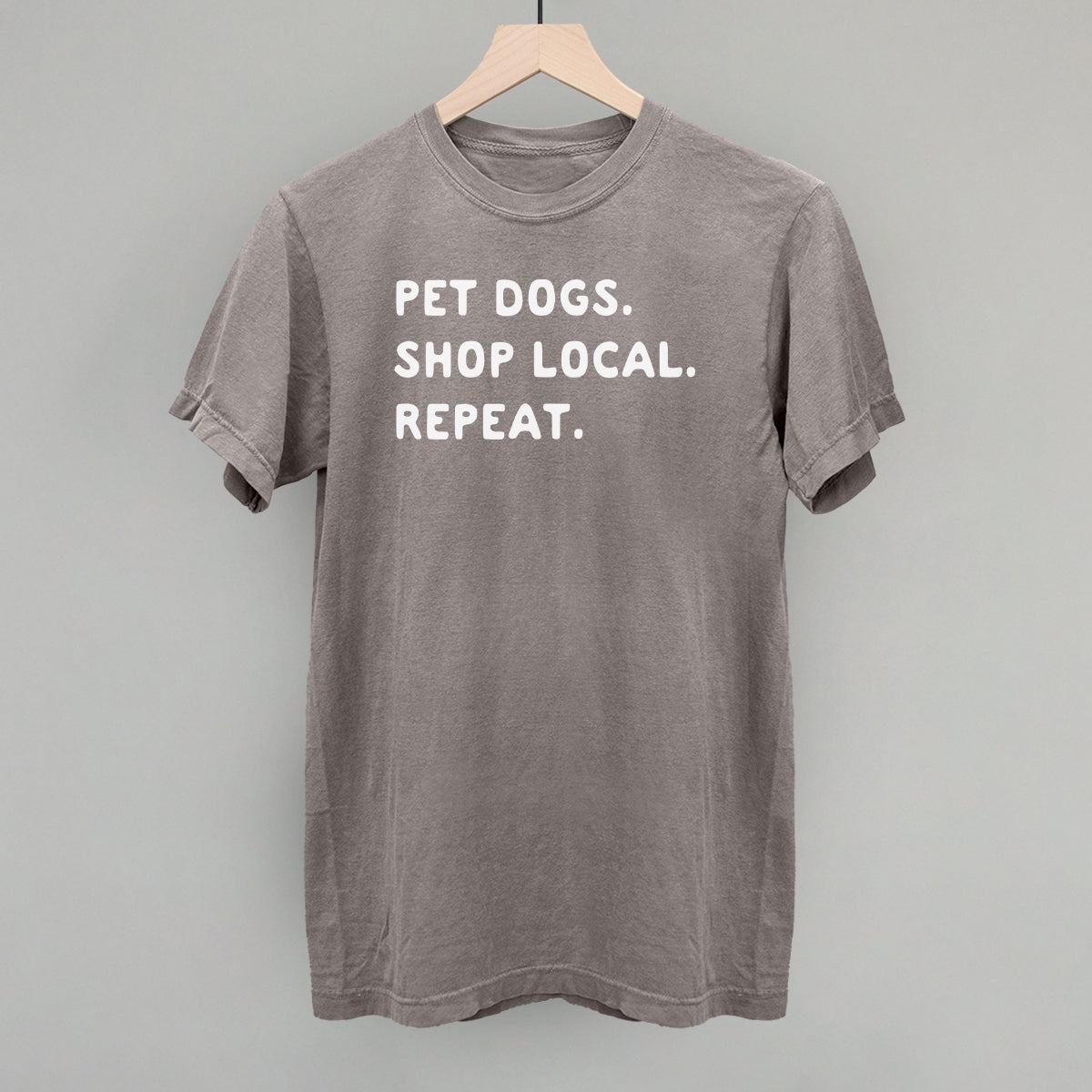 Pet Dogs. Shop Local. Repeat. Ivy + Cloth