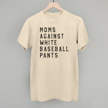 Moms Against White Baseball Pants Ivy + Cloth