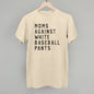 Moms Against White Baseball Pants Ivy + Cloth