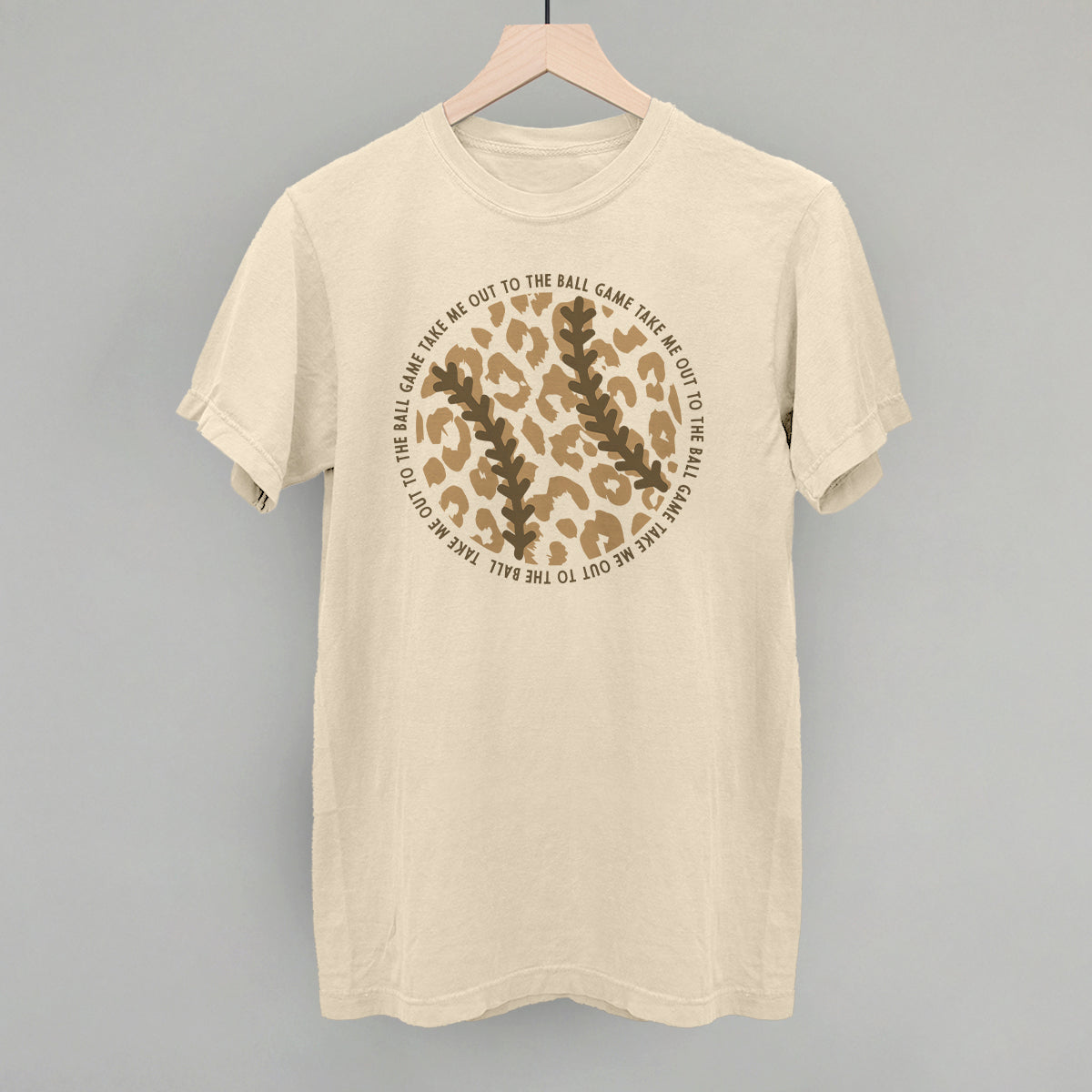 Take Me Out To The Ball Game (Leopard Baseball) Ivy + Cloth