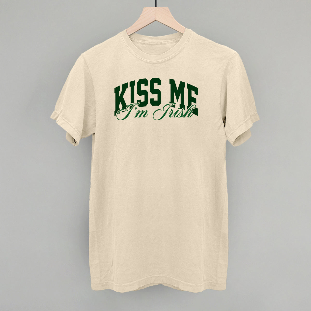 Kiss Me I'm Irish (Arch + Script) Ivy + Cloth