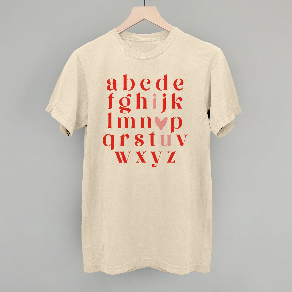 I Heart U Alphabet Ivy + Cloth