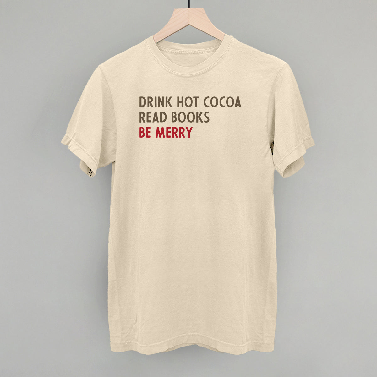 Drink Hot Cocoa Read Books Be Merry Ivy + Cloth