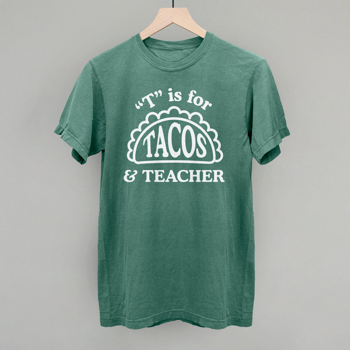 T is for Tacos and Teacher (Red and Green) Ivy + Cloth