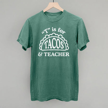 T is for Tacos and Teacher (Red and Green) Ivy + Cloth