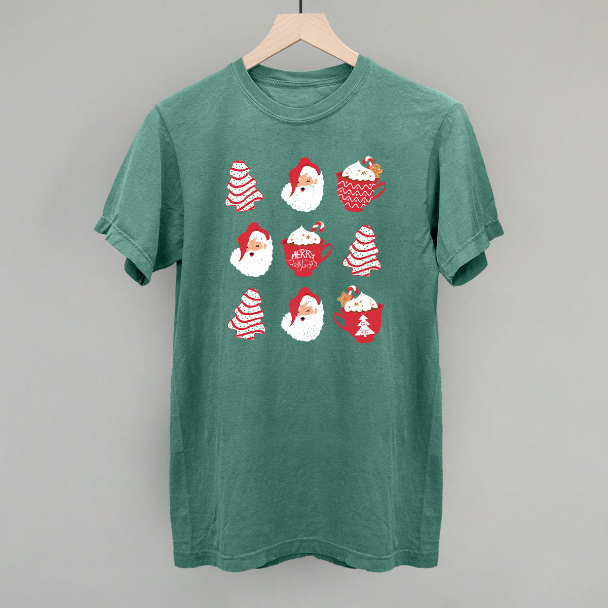 Christmas Tree Cake Santa Ivy + Cloth