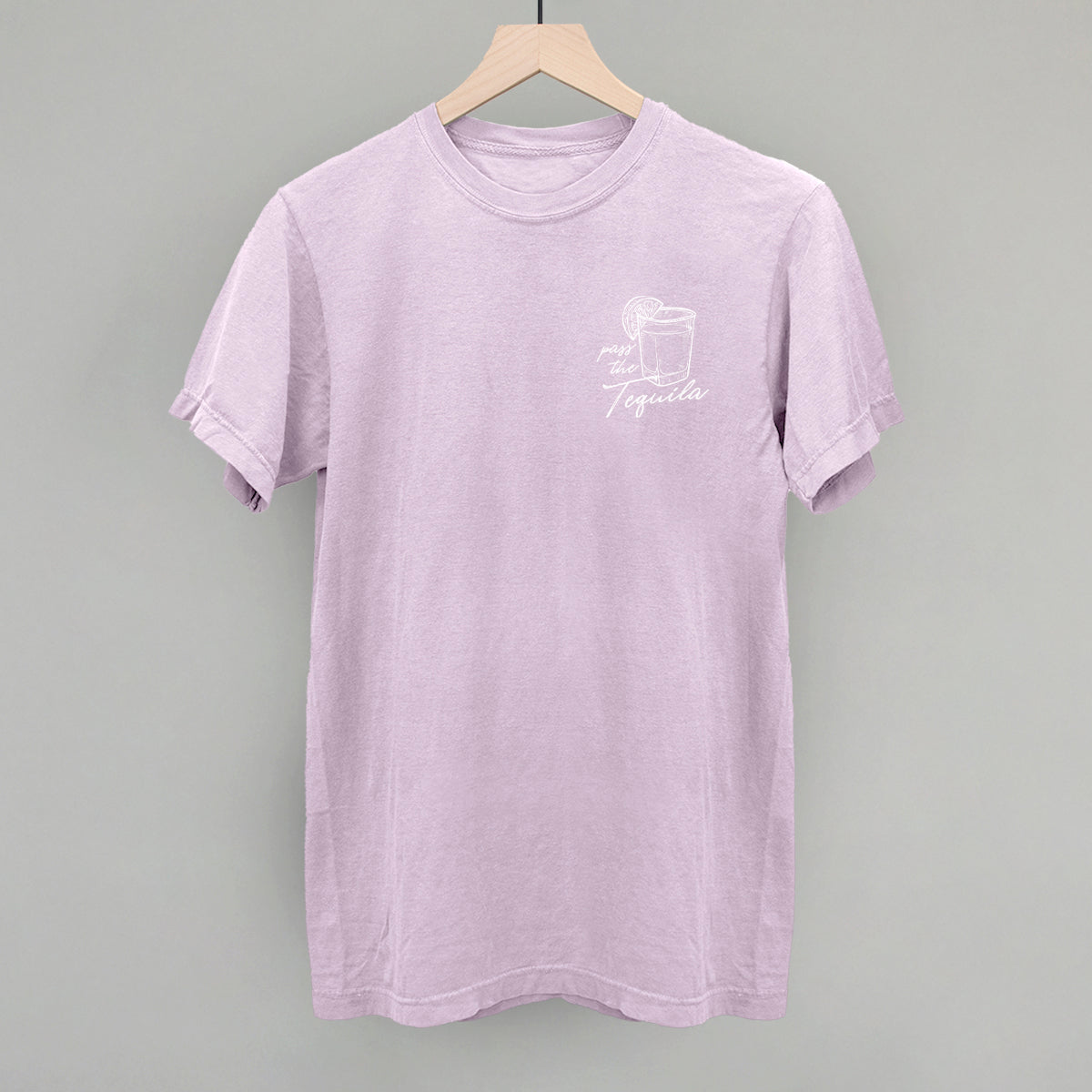 Pass The Tequila (Left Chest) Ivy + Cloth