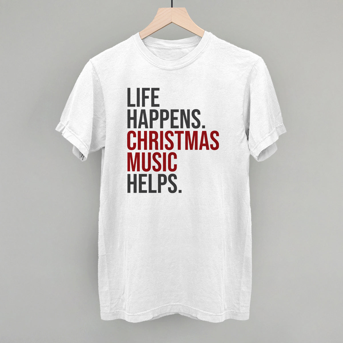Life Happens Christmas Music Helps Ivy + Cloth