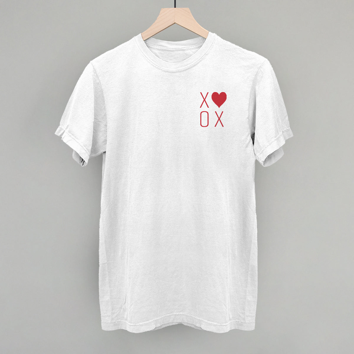 XOXO Heart (Left Chest) Ivy + Cloth
