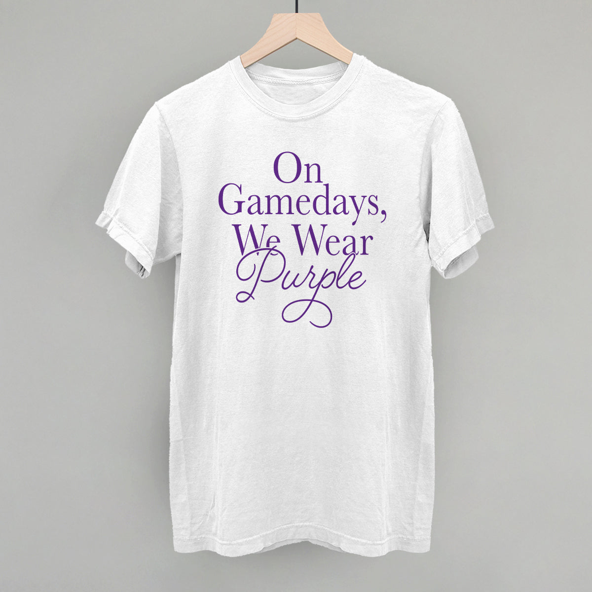 On Gamedays, We Wear Purple Ivy + Cloth