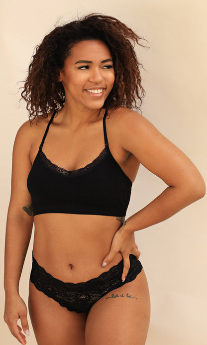 Lace Edge Bralette Boob-eez