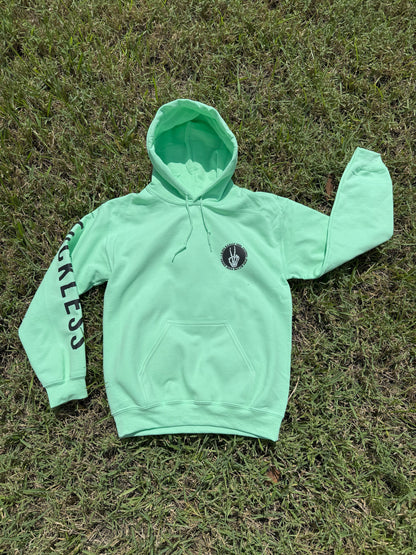 Cool Tattoos Hoodie | Black - Mint - Pink