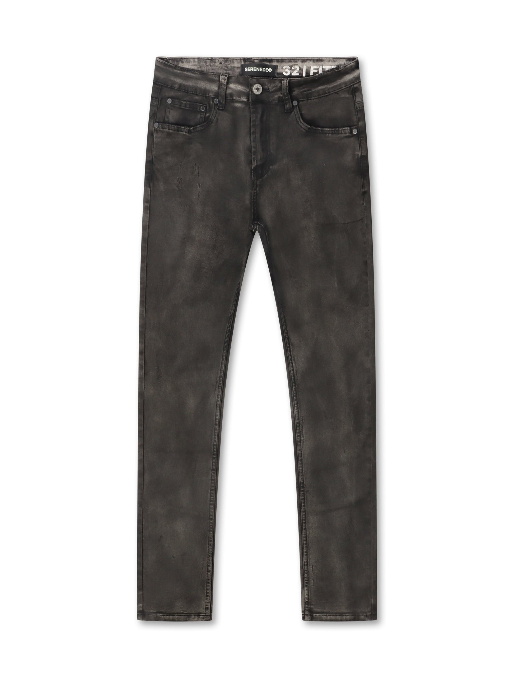 Serenede Steam Slim Fit Jeans - Grey Denim Exchange
