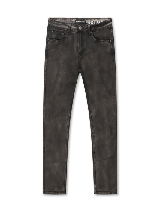 Serenede Steam Slim Fit Jeans - Grey Denim Exchange