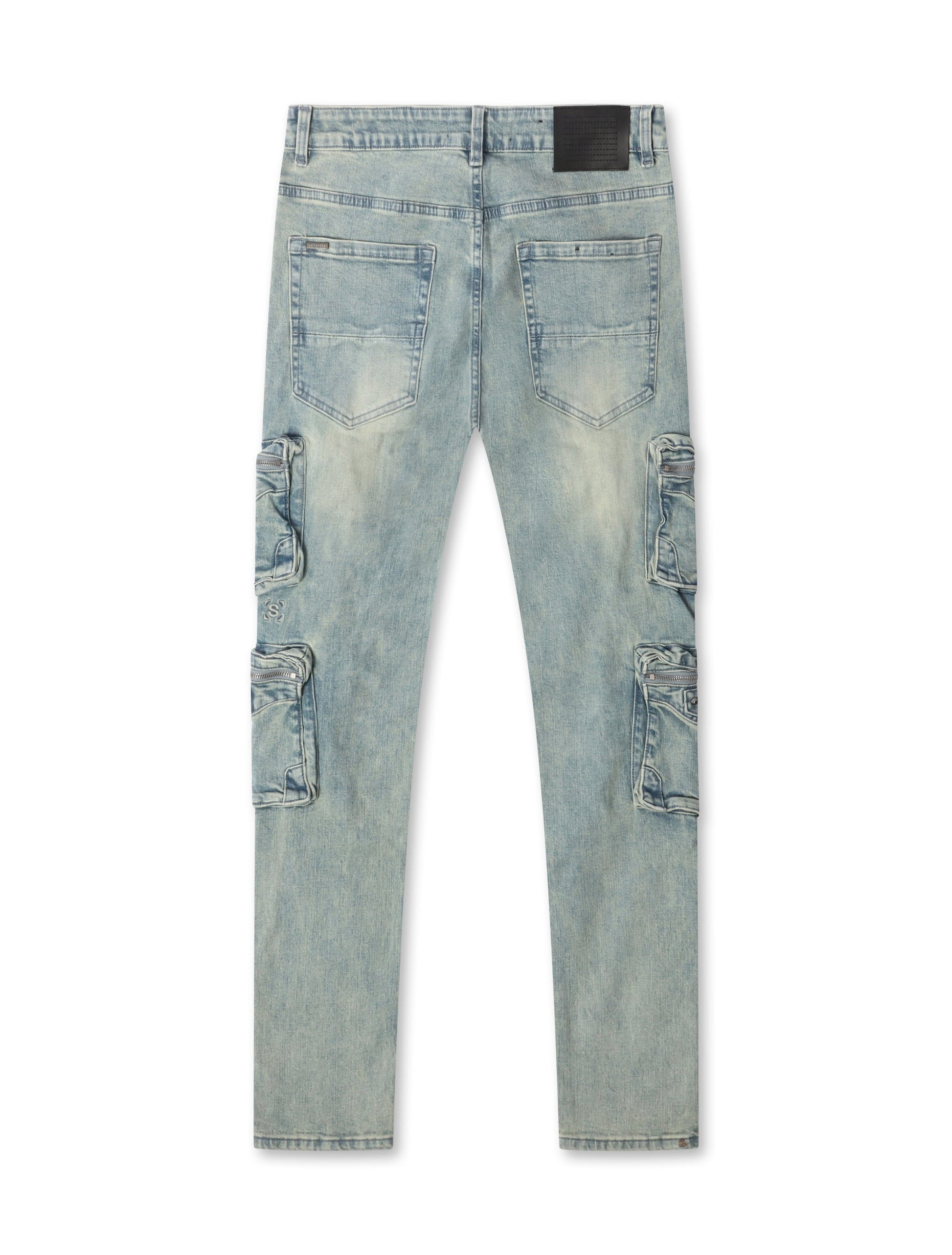 Serenede "Genesys" Cargo Skinny Jeans - Earth Denim Exchange