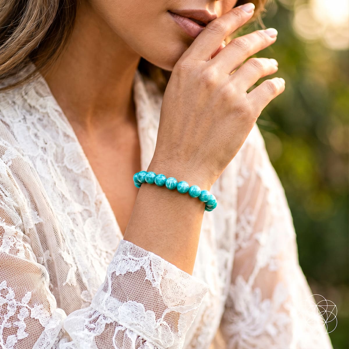 Empire of Her Own – Premium Blue Amazonite Bracelet Conscious Items