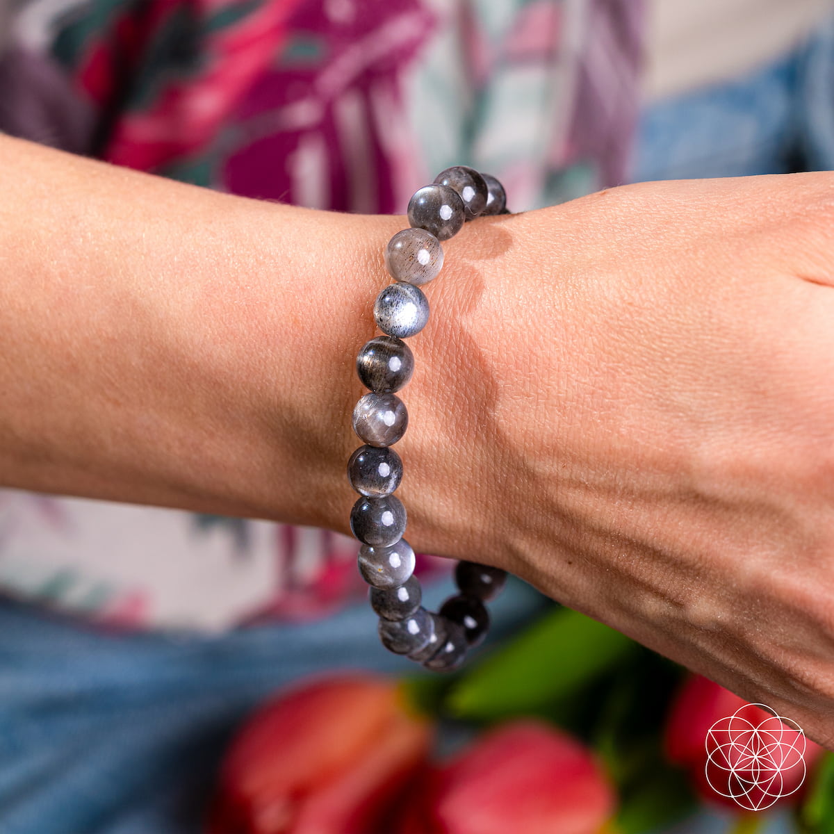 The Empath’s Cord Cutter – Black Moonstone Bracelet Conscious Items