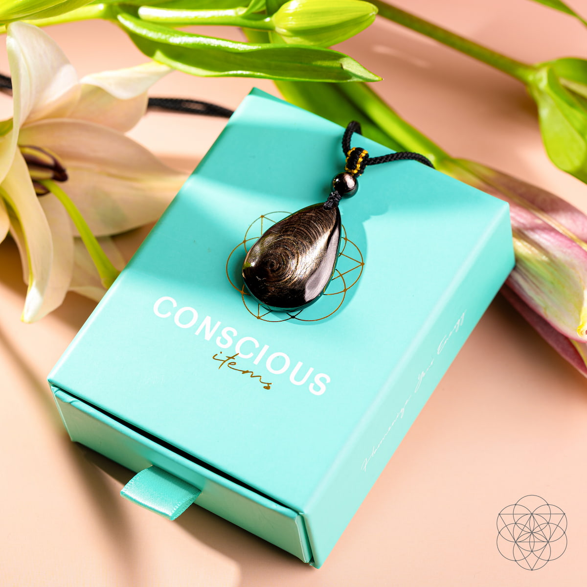 The ﻿Hypersthene Millionaire Manifestation Pendant Conscious Items