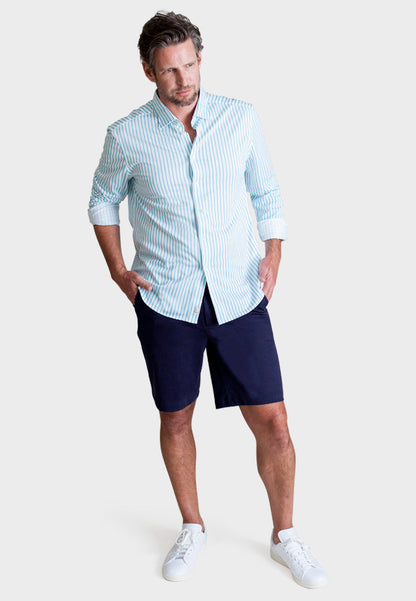 Corsica Stripe Long Sleeve Tech Shirt Buki
