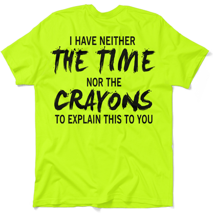 Crayons - Safety Yellow T-Shirt Armed American Supply