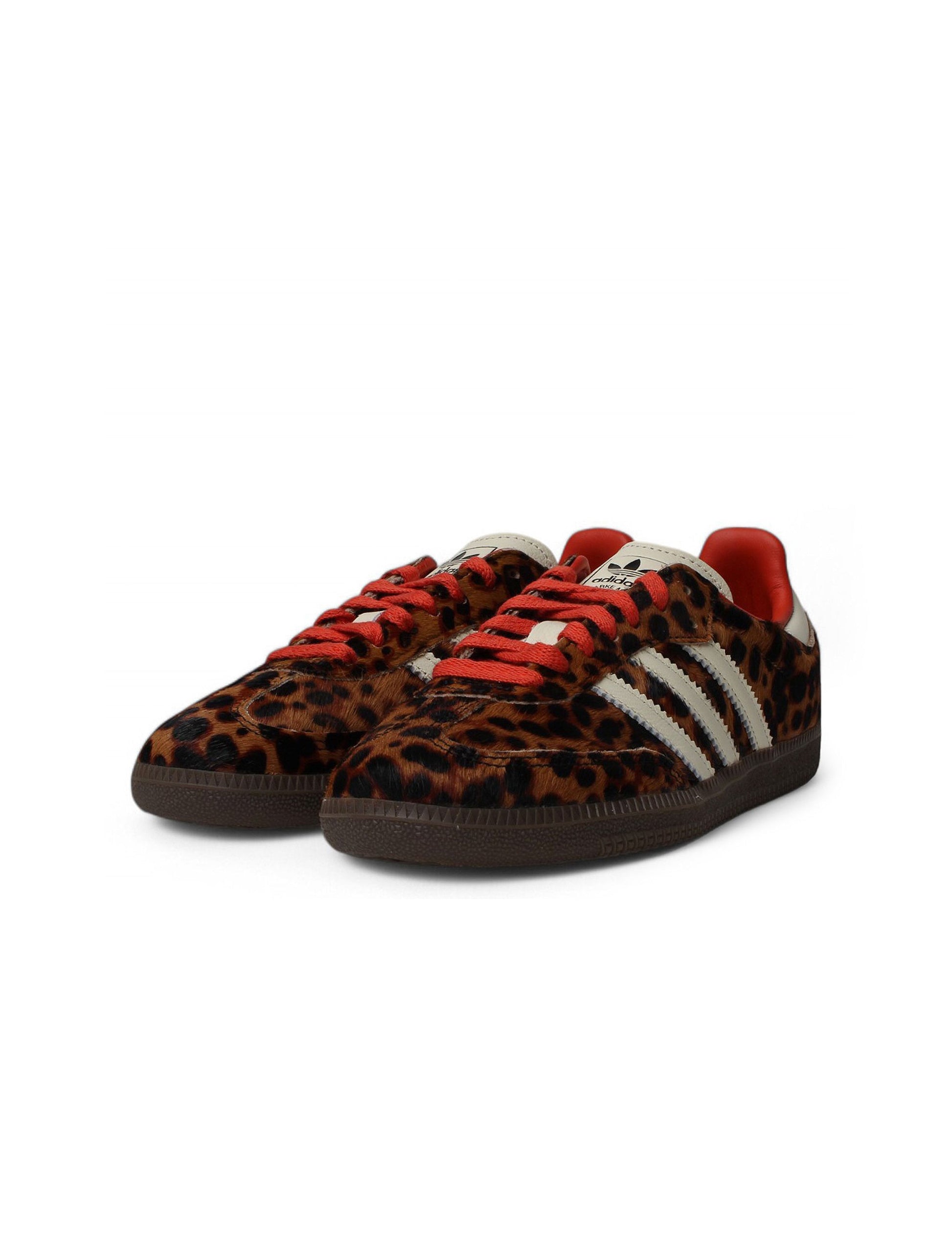Adidas Women's Samba OG - Preloved Red Leopard Denim Exchange