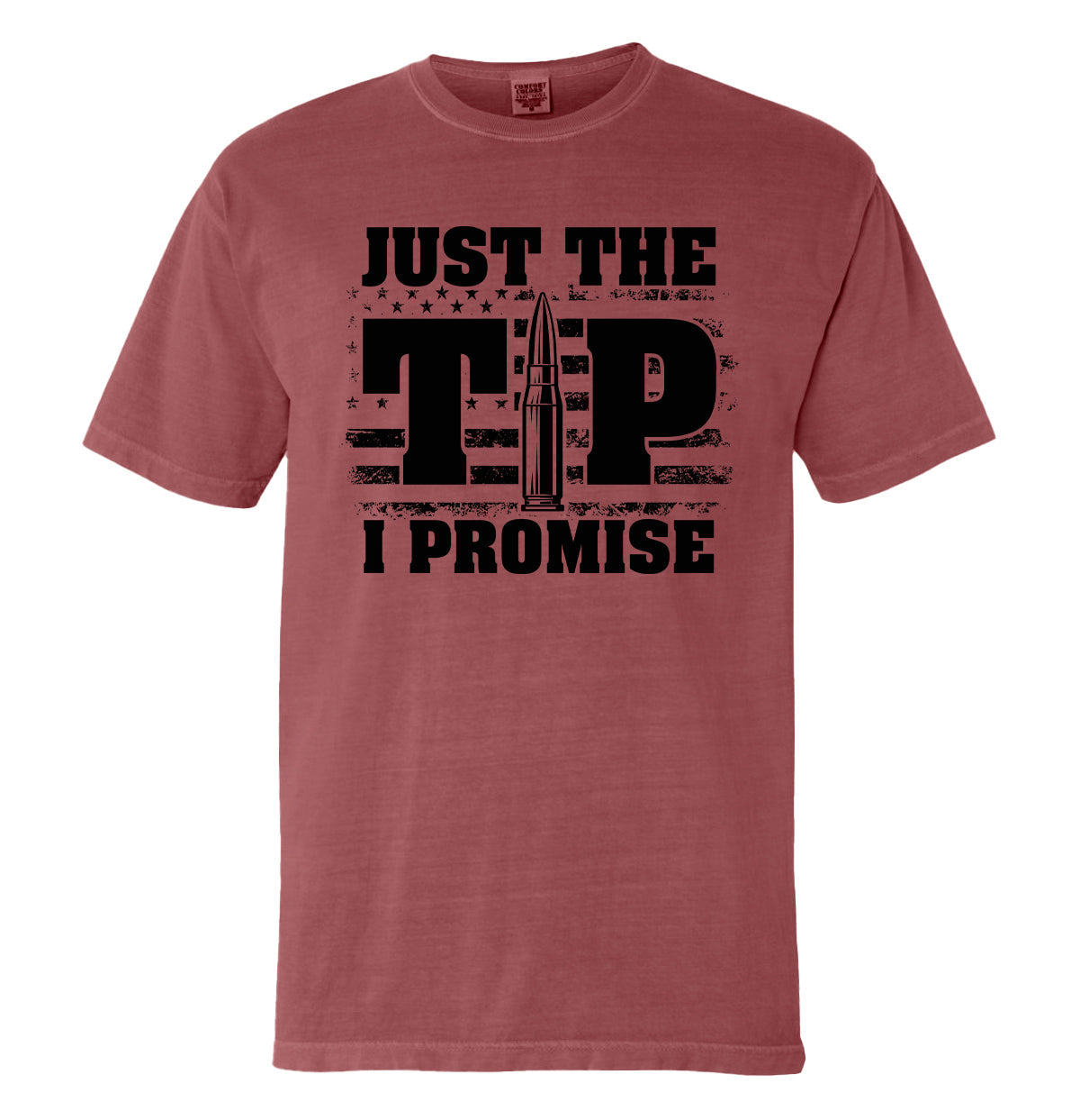 Just The Tip I Promise Flag (Front Print) Shield Republic