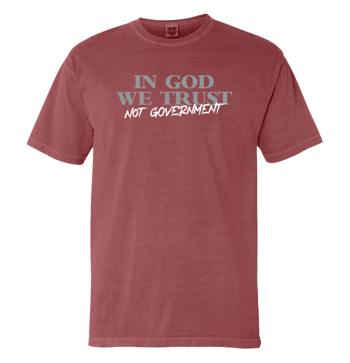 In God We Trust Not Government Shield Republic
