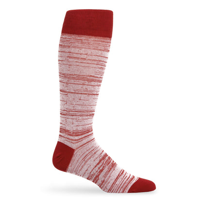 Crimson Marl Dress Socks DeadSoxy