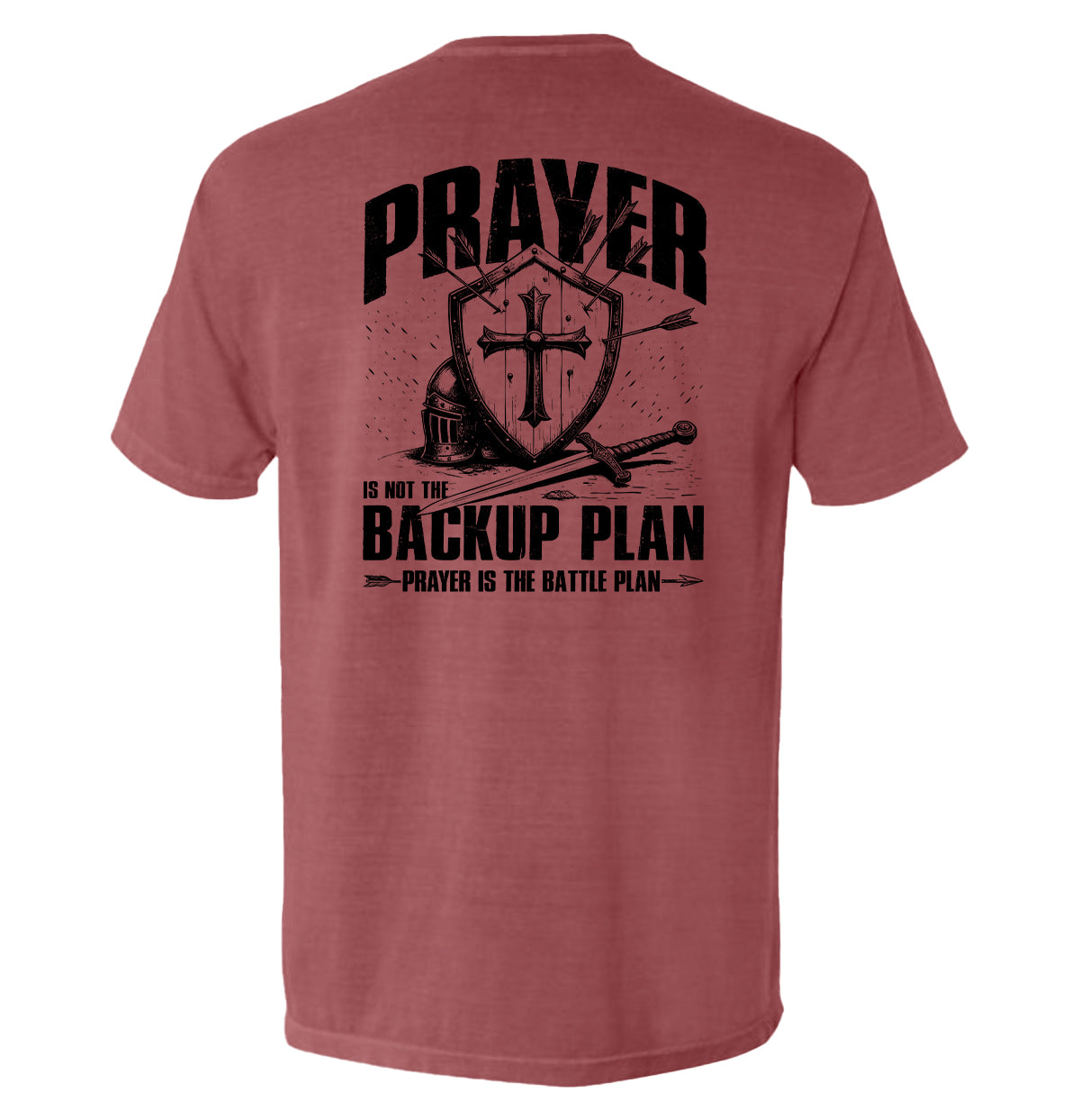 Prayer is not a backup plan Shield Republic